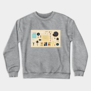 Moonrise Kingdom Suzy & Sam Crewneck Sweatshirt